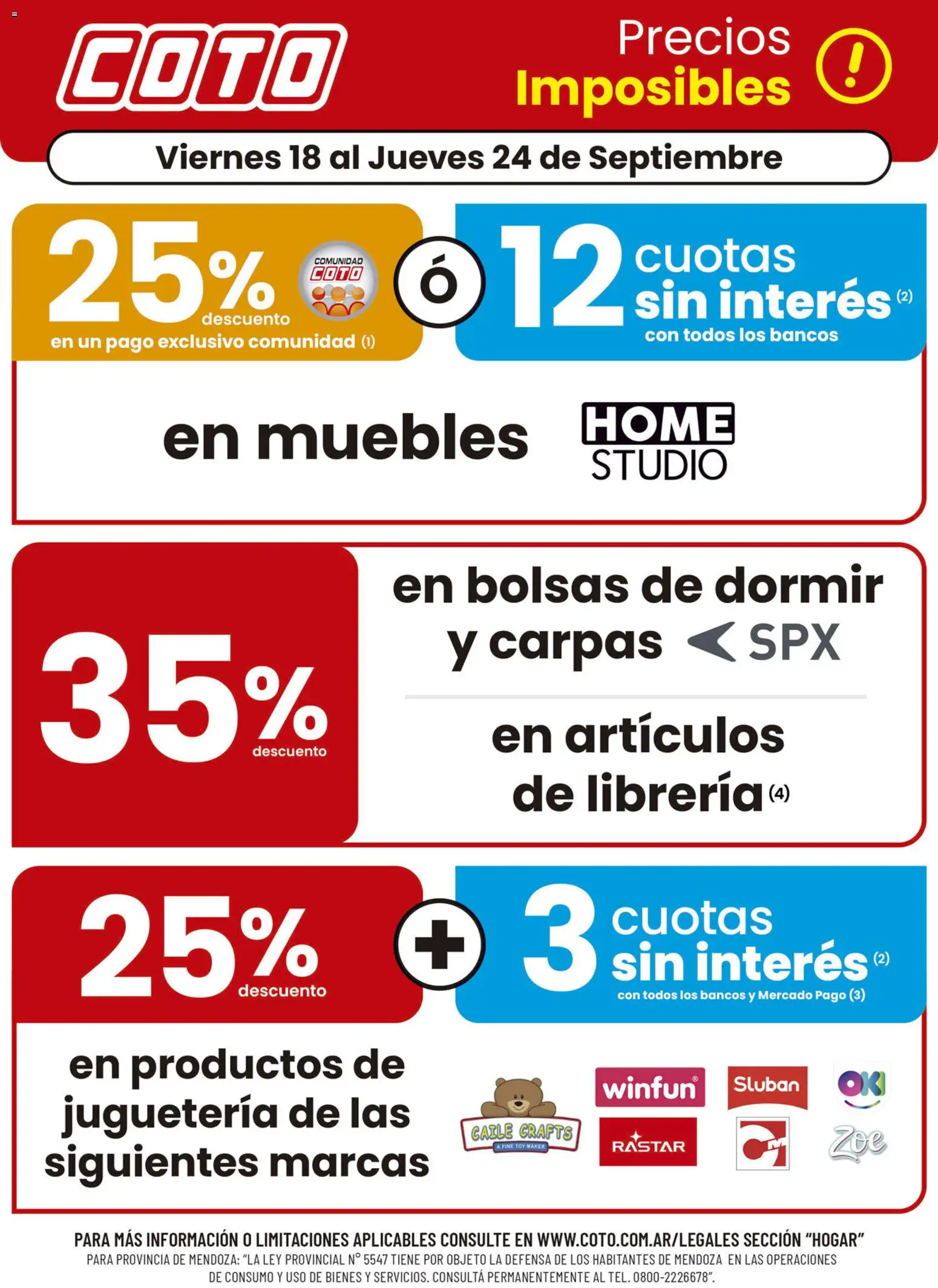 Coto - Hogar │ válido desde el 18/09/2026 | Página: 1