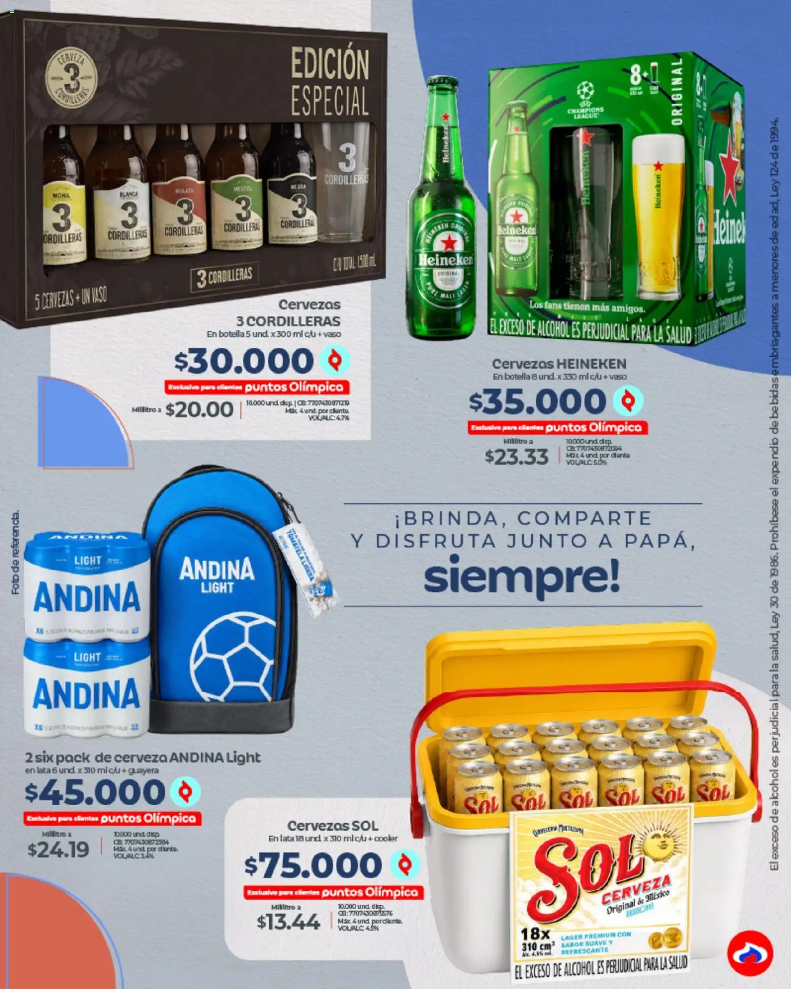 Olímpica revista - valida desde el 05.06.2026 | Página: 25 | Productos: Botella, Tintura, Cerveza