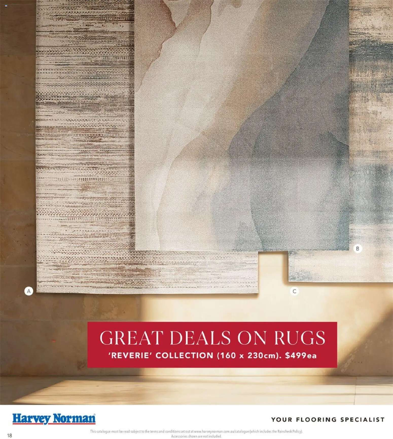 Harvey Norman catalogue - valid from 01/10/2026 | Page: 18 | Products: Flooring, Rugs, Accessories