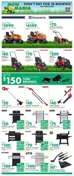Preview of Kent weekly flyer / circulaire from shop Kent valid from 04.06.2026 | Page: 4 | Products: Grill, Mower