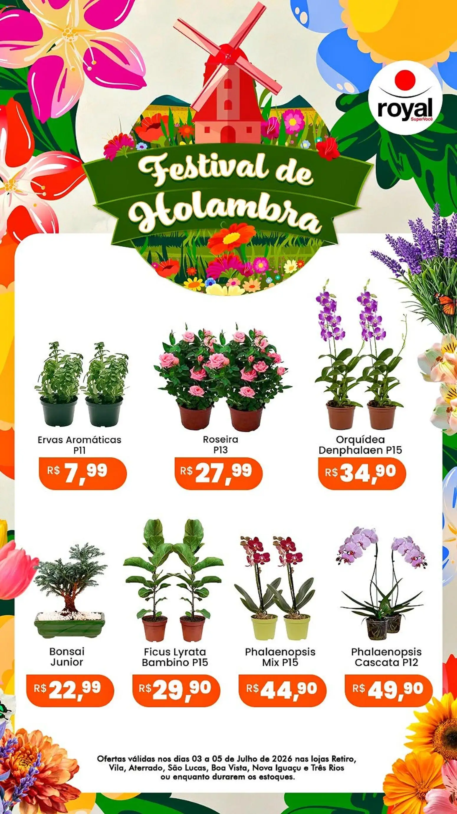 Royal Supermercados Folheto - válido de 03/07/2026 | Página: 1 | Produtos: Denphalaen