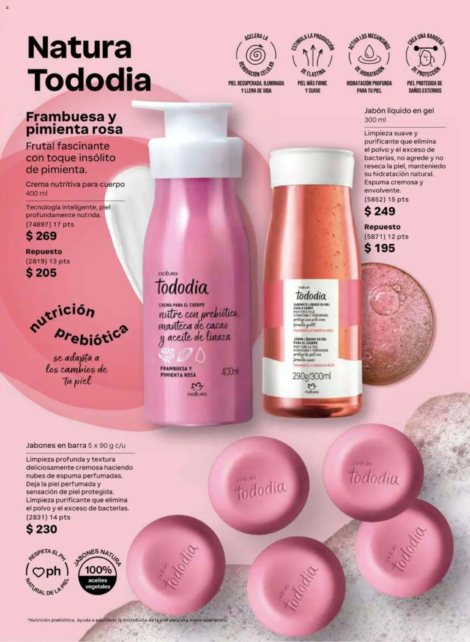 Nuevas ofertas de Natura válidas en toda la República Mexicana desde el 08.05.2026. ¡Encuentra las mejores ofertas en Natura campaña 8 2026! | Página: 113 | Productos: Aceite, Cacao, Polvo, Jabón