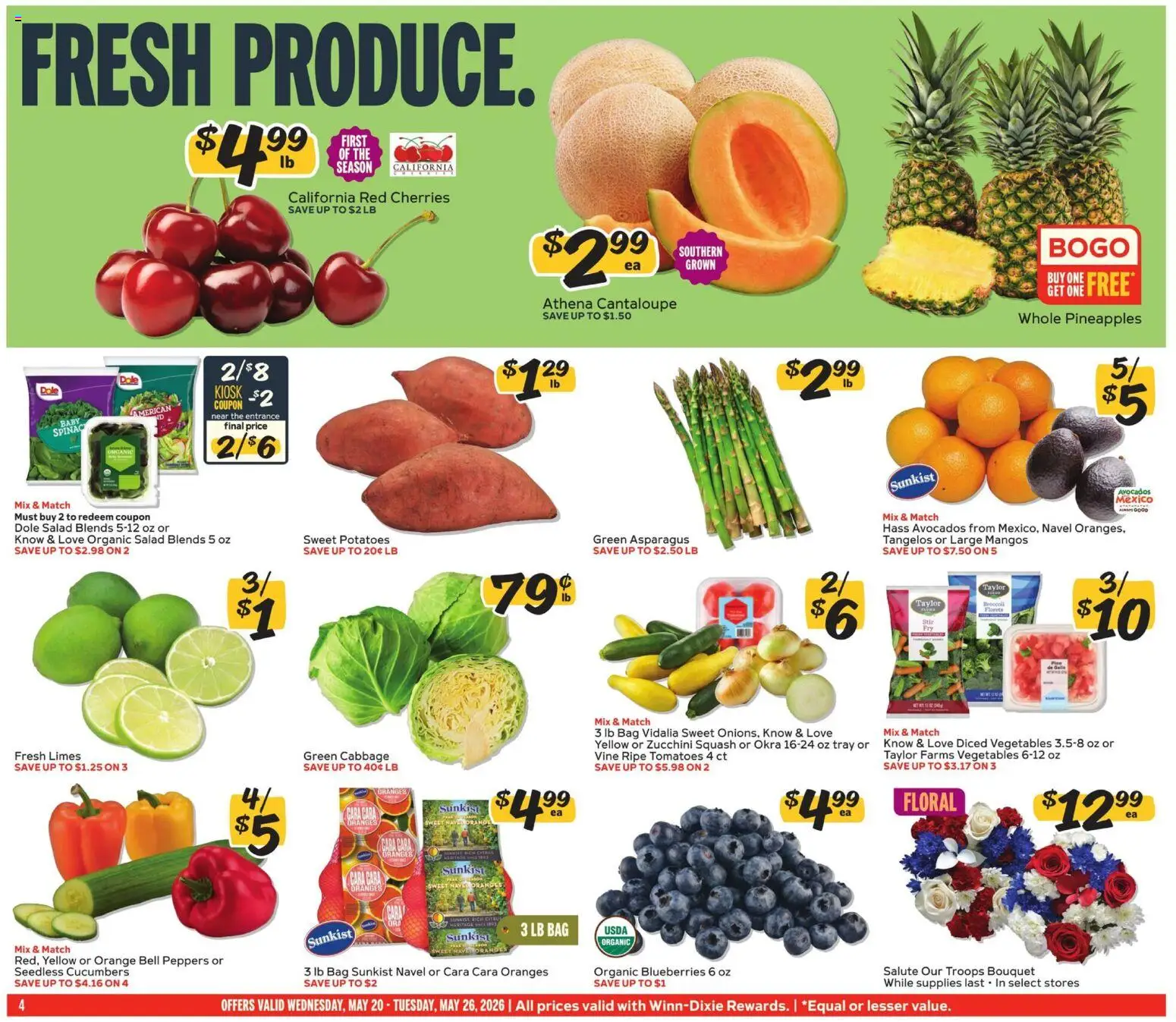 Winn Dixie Weekly Ad - valid from 20.05.2026 | Page: 4