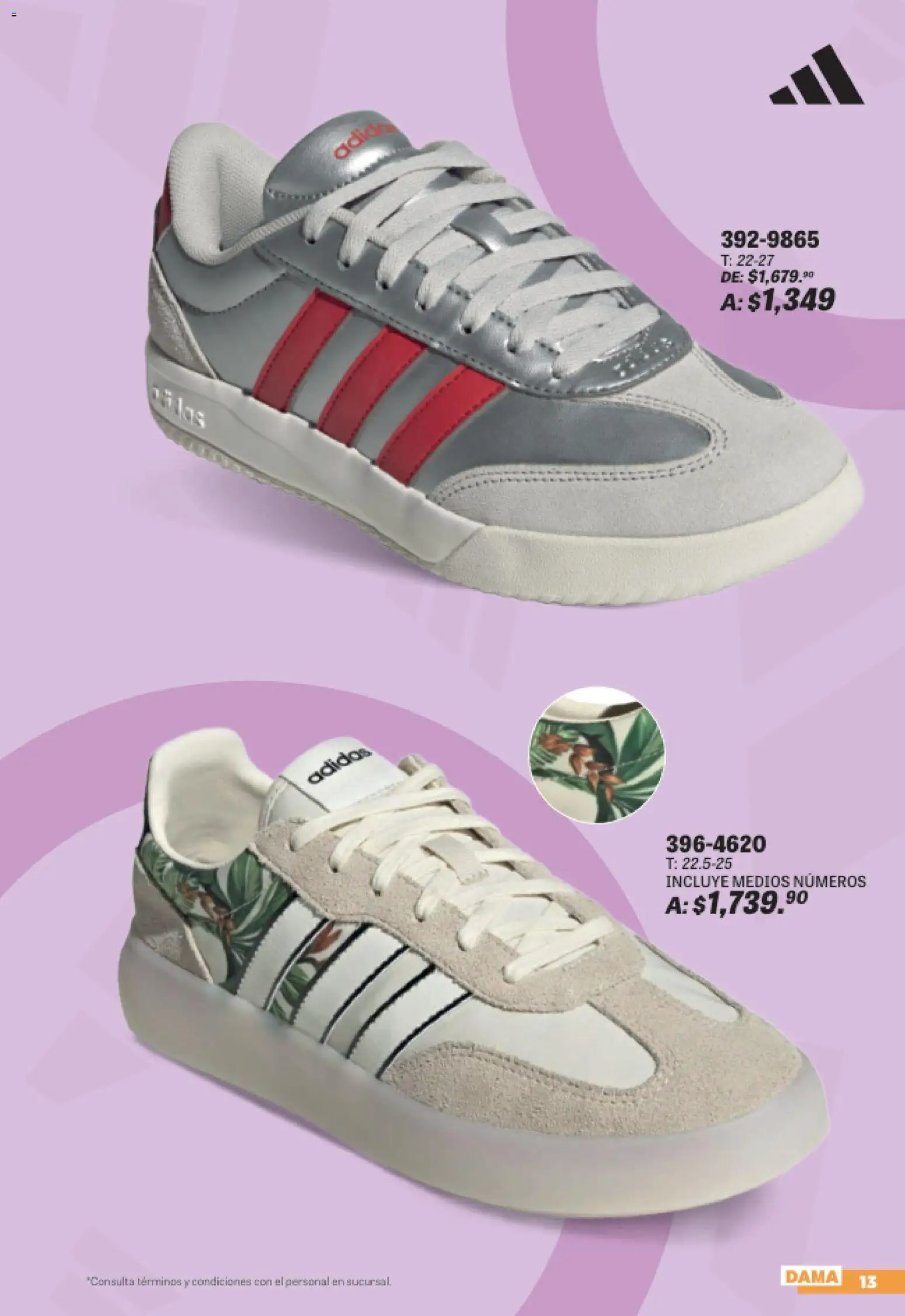 Nuevas ofertas de Andrea válidas en toda la República Mexicana desde el 19/07/2026. ¡Encuentra las mejores ofertas en Andrea catálogo Sports Week! | Página: 13