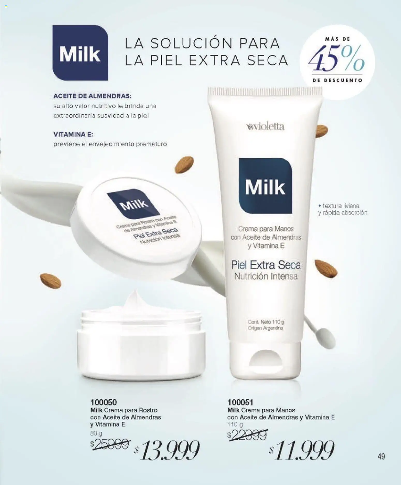 Violetta - Violetta Cosméticos │ válido desde el 09.03.2026 | Página: 314 | Productos: Almendras, Aceite, Crema