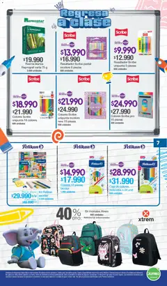 Jumbo Regresa a clase -  Vista previa de la revista de la tienda Jumbo valido desde el 25/07/2026 | Página: 7 | Productos: Esponja, Sobre, Caja