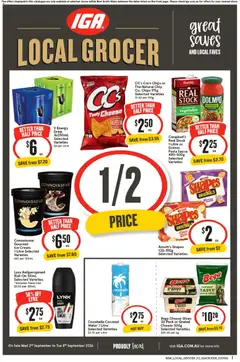 Preview of IGA catalogue Kambah - valid from 02/09/2026