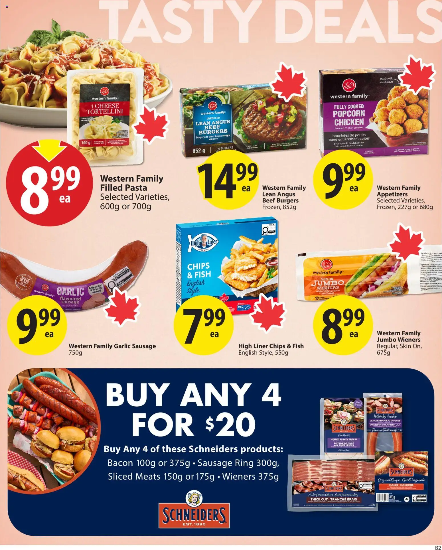 Save on foods flyer valid from 04.06.2026 | Page: 5 | Products: Fish, Chips, Cheese, Chicken