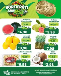Mart Minas ofertas Hortifruti - Pré-Visualização do folheto da loja Mart Minas, válido de 20.05.2026