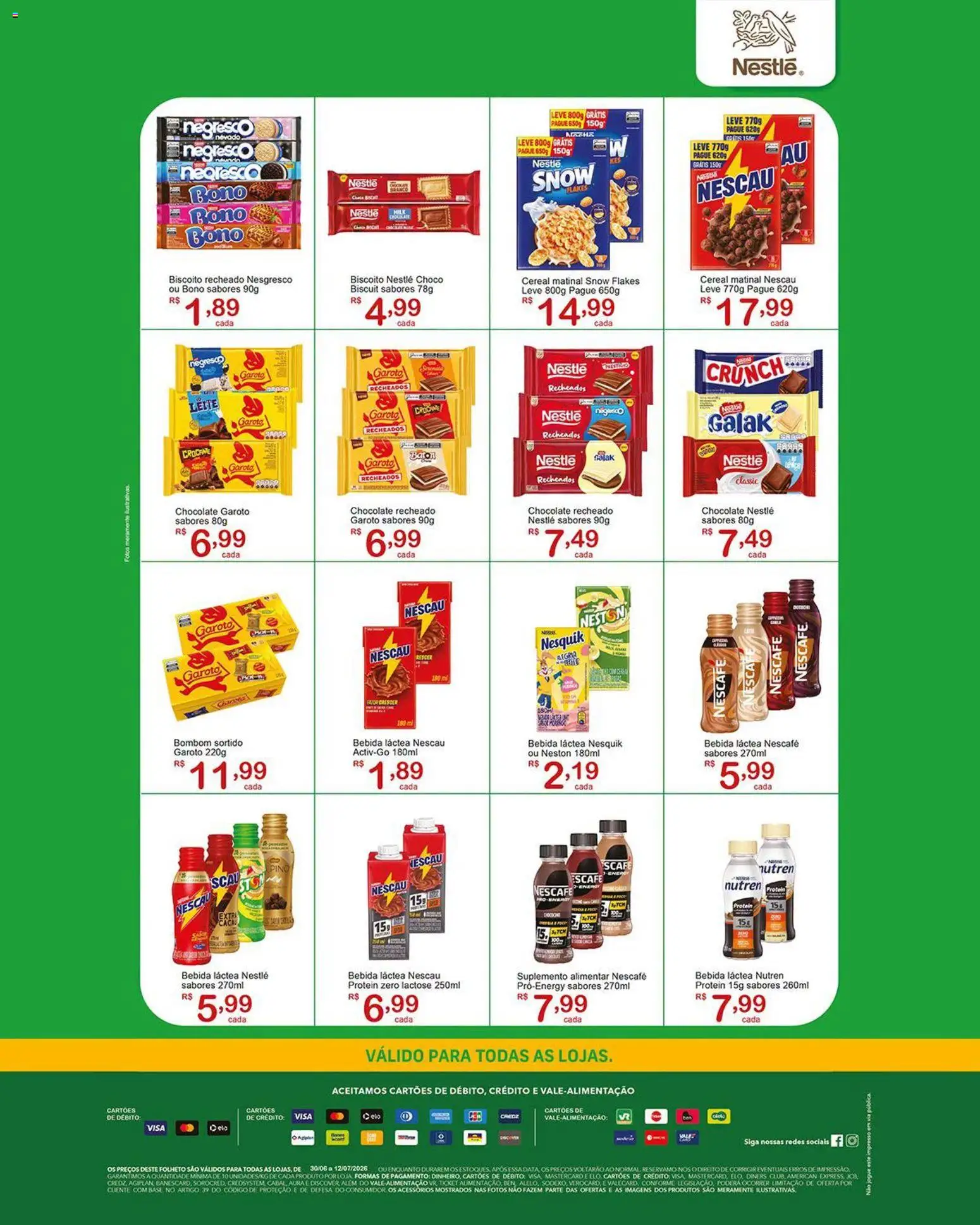 GIGA Atacado Folheto - válido de 30/06/2026 | Página: 2 | Produtos: Biscoito, Chocolate, Base, Bebida