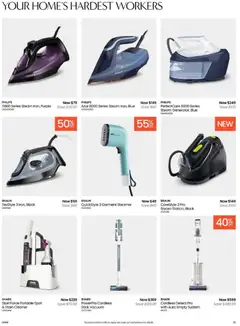 Preview of Deals - Bed, Bath & Living Essentials - valid from 04.05.2026 | Page: 20 | Products: Cleaner, Portable