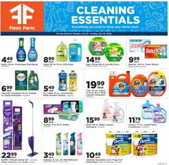 Preview of Mills Fleet Farm weekly ads valid from 07/20/2026