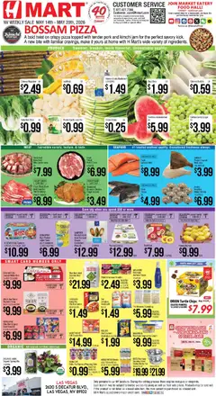 Preview of Hmart weekly ads valid from 14.05.2026