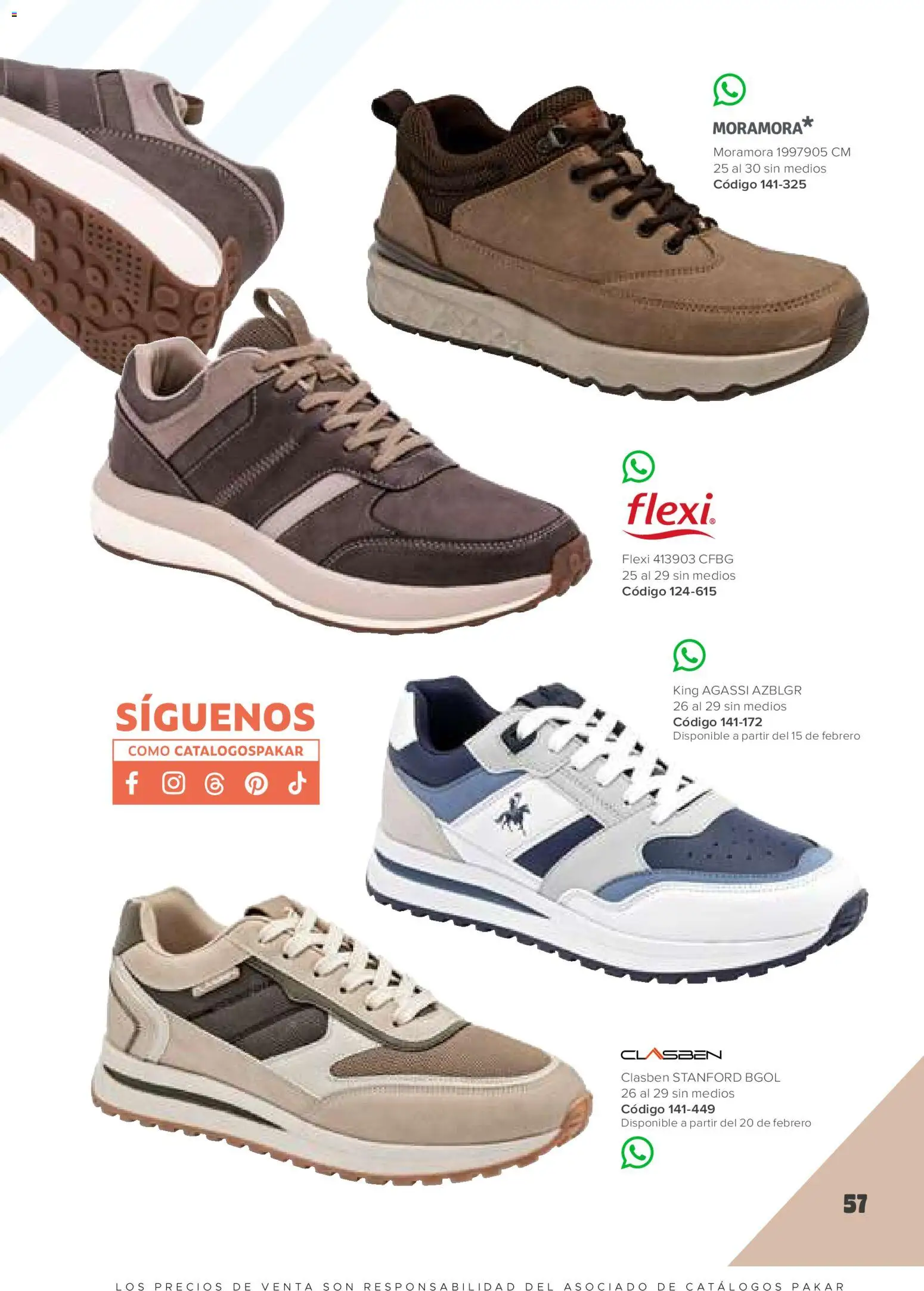 Shoes Collection PAKAR catálogo 2026 PDF (Julio) — page 56