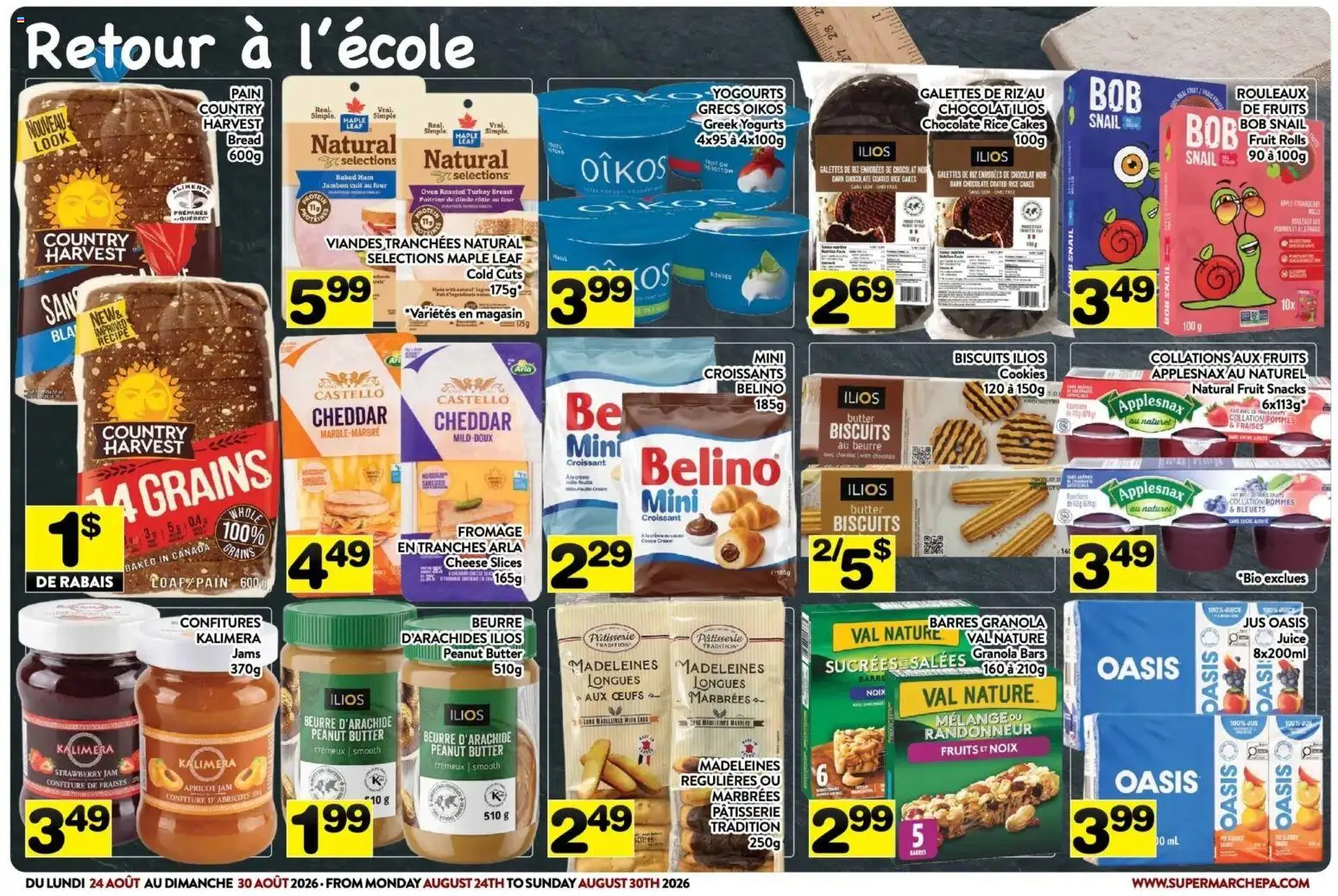 Pa Supermarché flyer valid from Aug 24, 2026 | Page: 3