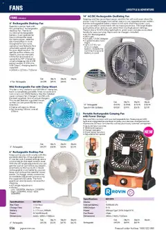 Preview of Jaycar Engineering & Scientific Catalogue 2025/2026  - valid from 09.07.2025 | Page: 556 | Products: Battery, Adaptor, Desktop, Fan