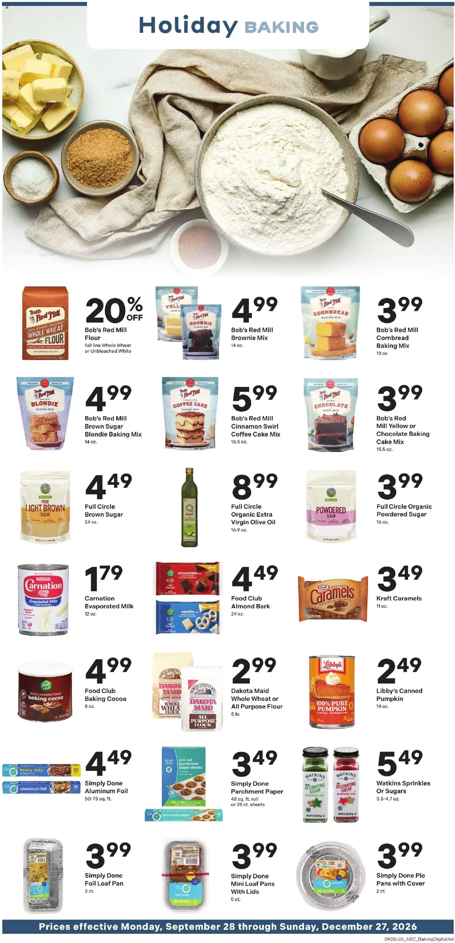Coborn's Weekly Ad - valid from 09/30/2026 | Page: 7 | Products: Milk, Coffee, Parchment paper, Vanilla