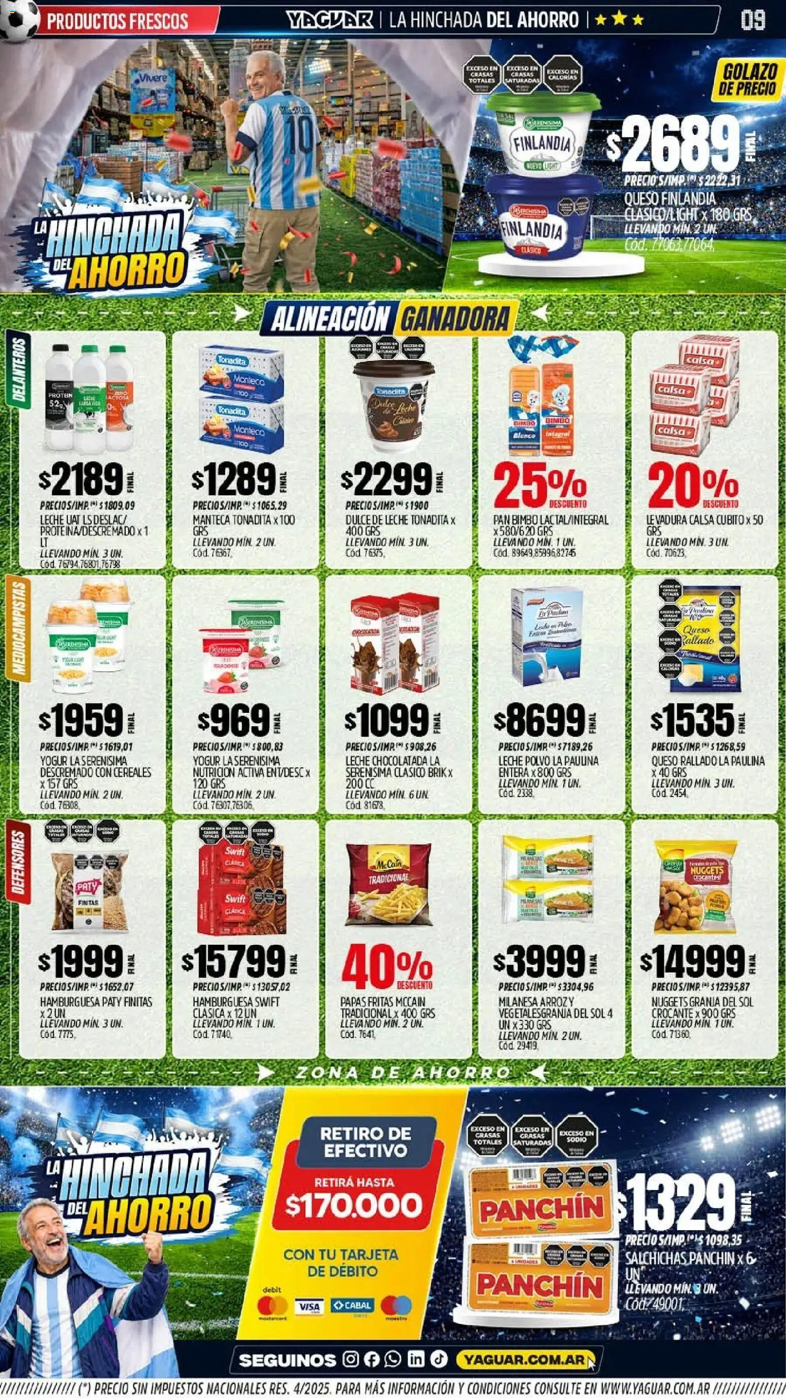 Yaguar catálogo │ válido desde el 22/06/2026 | Página: 9