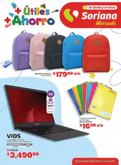 Vista previa de Soriana Más útiles más ahorro Mercado Nacional, nuevo folleto de la tienda, válido en México a partir del 20/07/2026