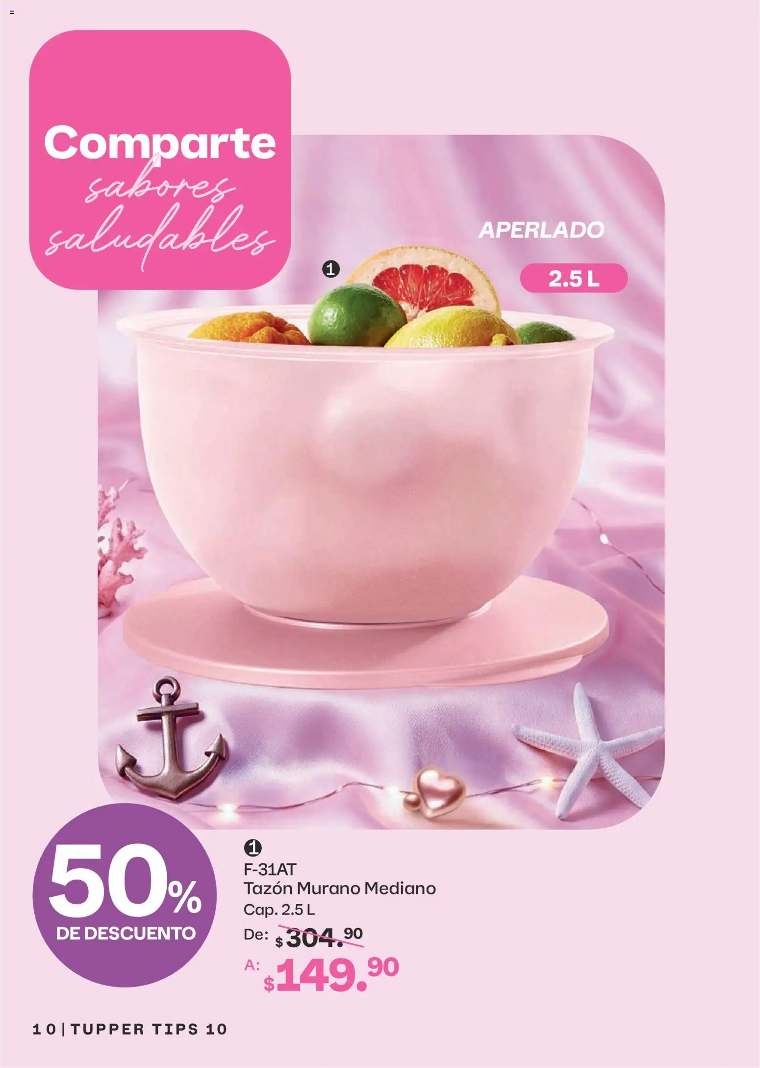 Nuevas ofertas de Tupperware válidas en toda la República Mexicana desde el 07/09/2026. ¡Encuentra las mejores ofertas en Tupperware catálogo! | Página: 10 | Productos: Tupper