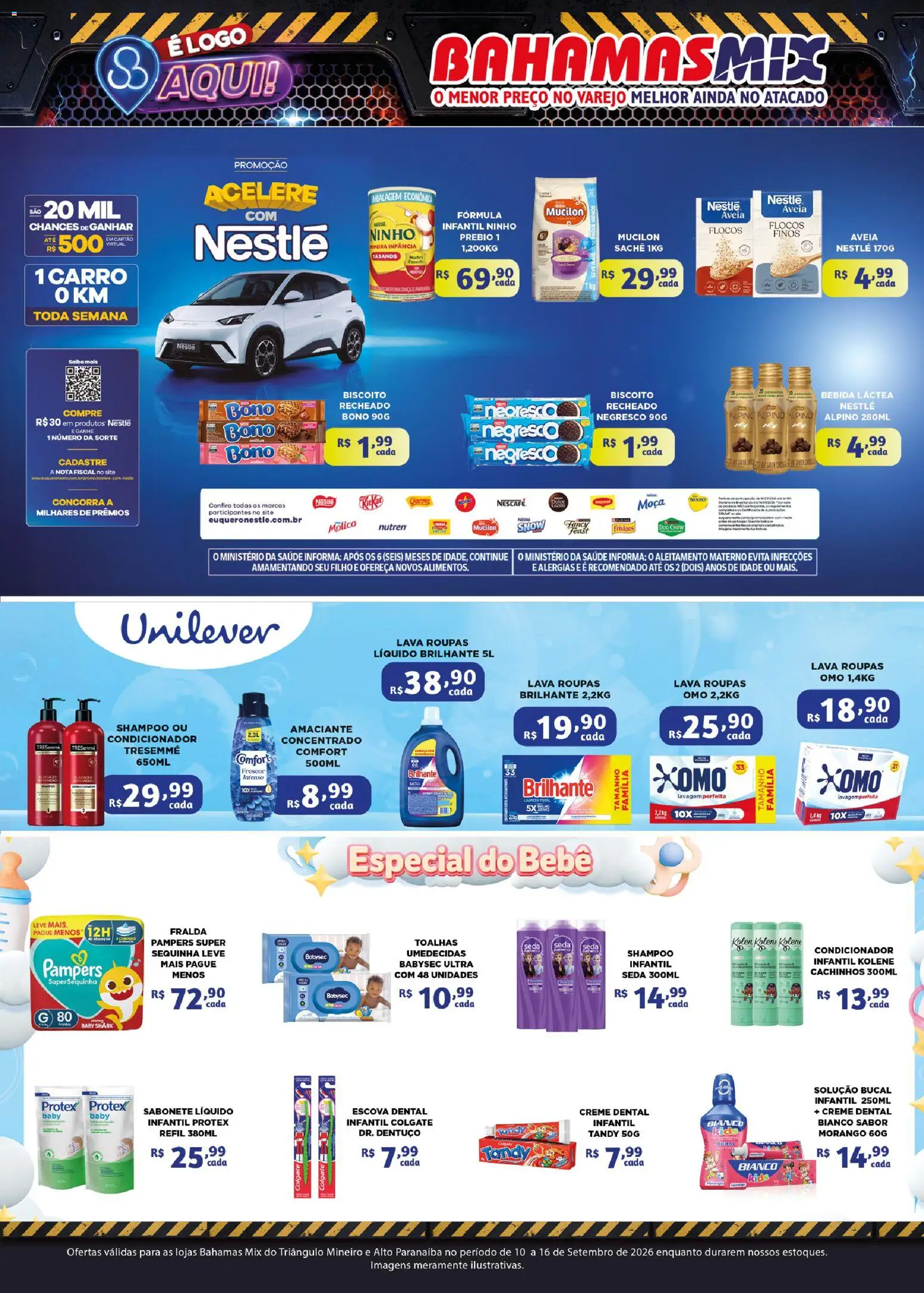 Bahamas Mix Folheto - válido de 10/09/2026 | Página: 3 | Produtos: Shampoo, Solução bucal, Condicionador, Roupas