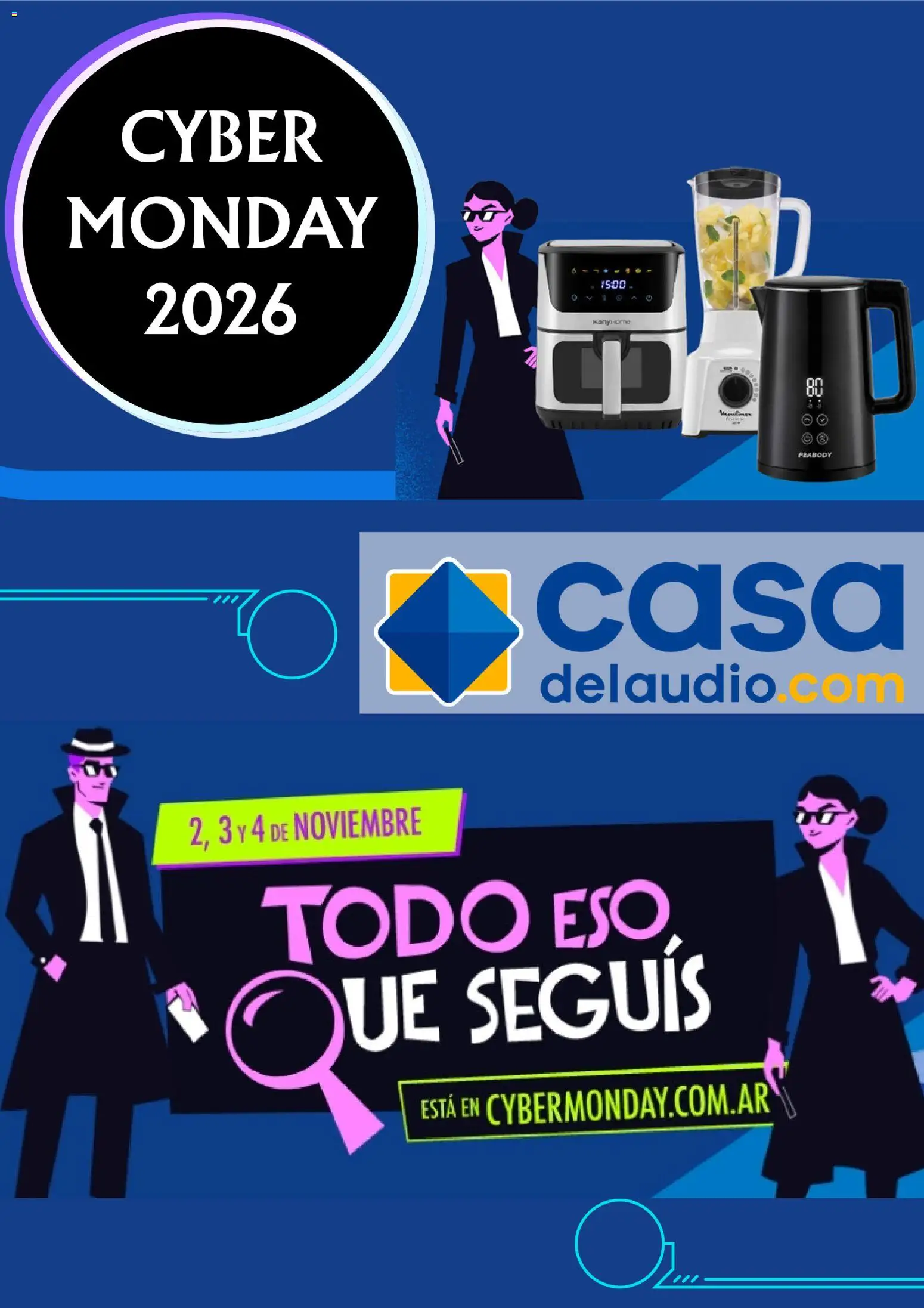 Casa del Audio - Cyber Monday │ válido desde el 28/10/2026 | Página: 1