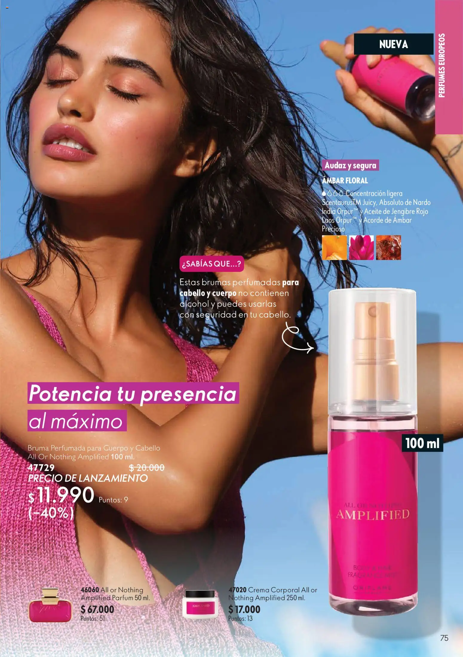Oriflame catálogo │ válido desde el 31.07.2026 | Página: 75