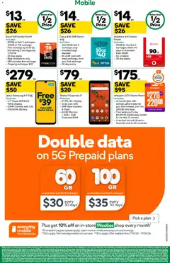 Preview of Woolworths catalogue NSW - valid from 01/07/2026 | Page: 37 | Products: Battery, Date, Cap, Mobile