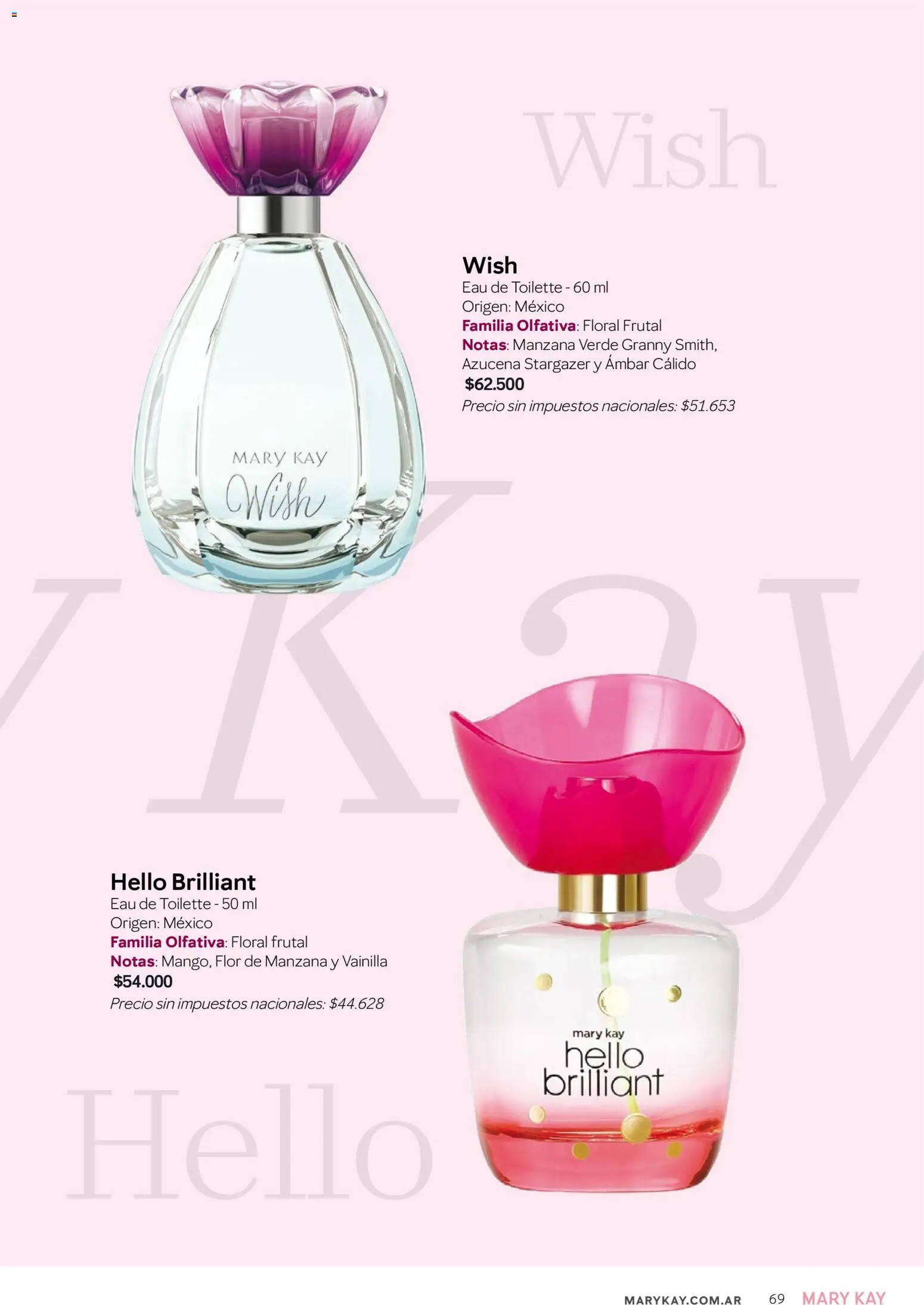 Mary Kay catálogo │ válido desde el 01/08/2026 | Página: 69 | Productos: Eau de toilette, Manzana