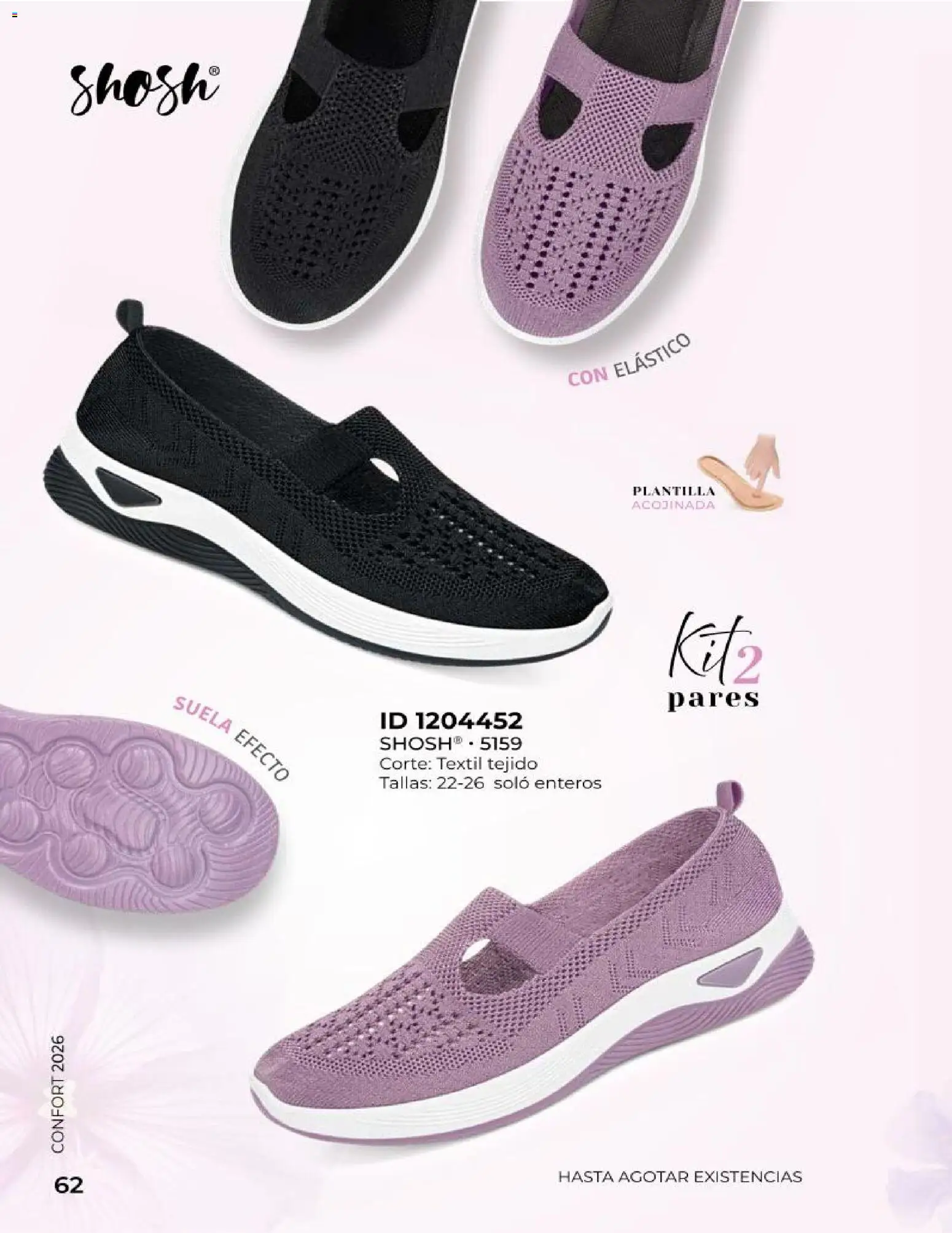 Nuevas ofertas de Price Shoes válidas en toda la República Mexicana desde el 23.04.2026. ¡Encuentra las mejores ofertas en Price Shoes catálogo Especial Confort! | Página: 62