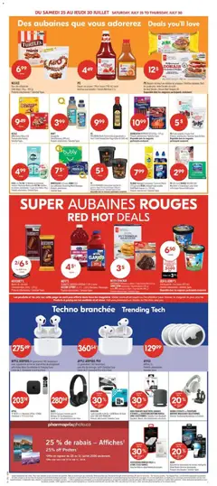 Preview of Pharmaprix weekly flyer / circulaire from shop Pharmaprix valid from Jul 24, 2026 | Page: 9