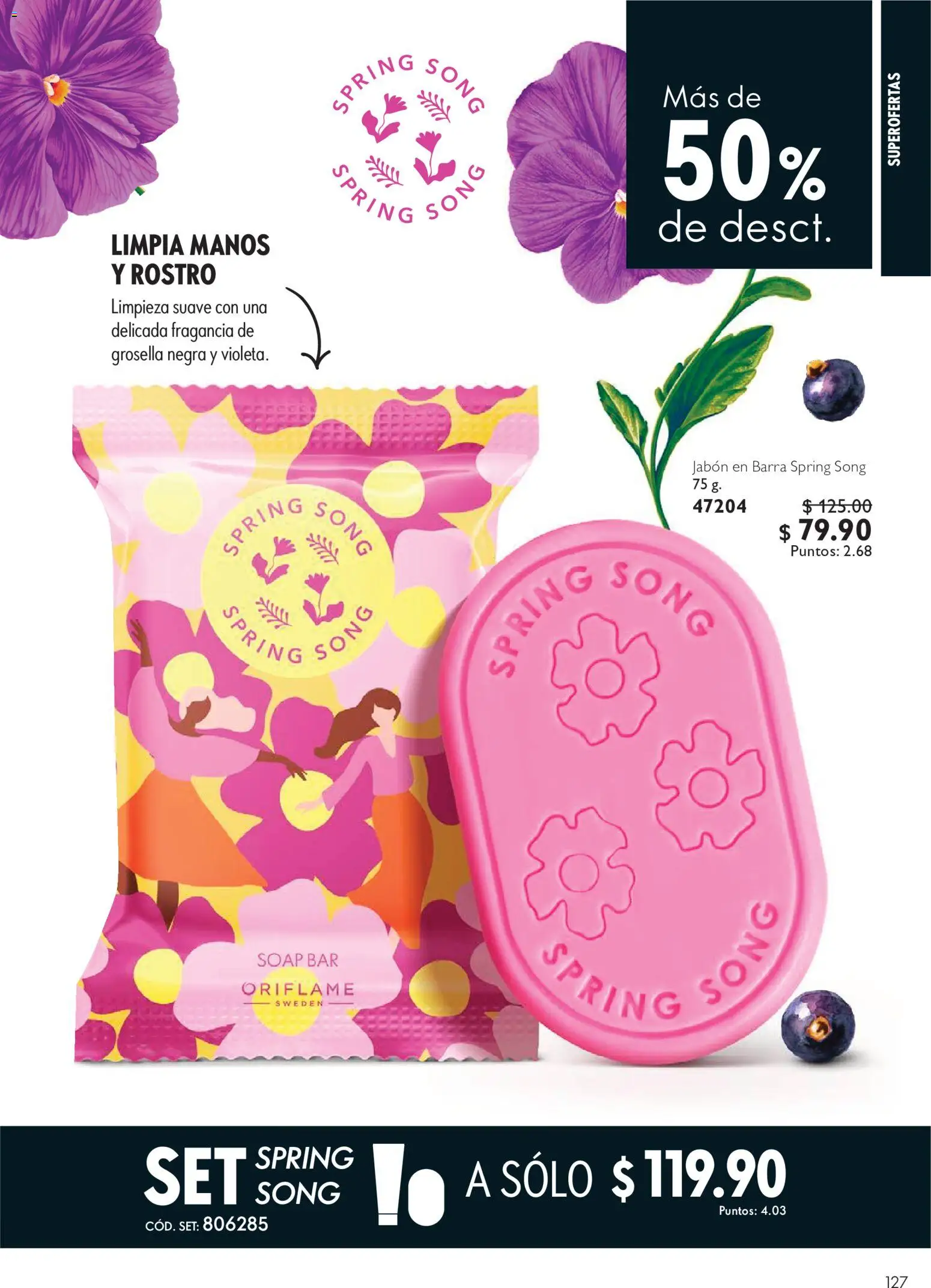 Nuevas ofertas de Oriflame válidas en toda la República Mexicana desde el 03/10/2026. ¡Encuentra las mejores ofertas en Oriflame campaña 14 2026! | Página: 127