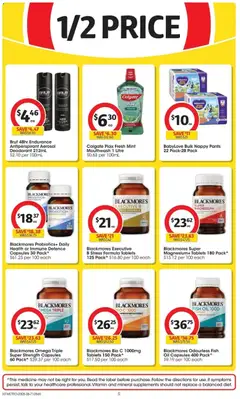 Preview of Coles catalogue NT - valid from 19.05.2026 | Page: 5 | Products: Fish, Deodorant, Mouthwash, Vitamin