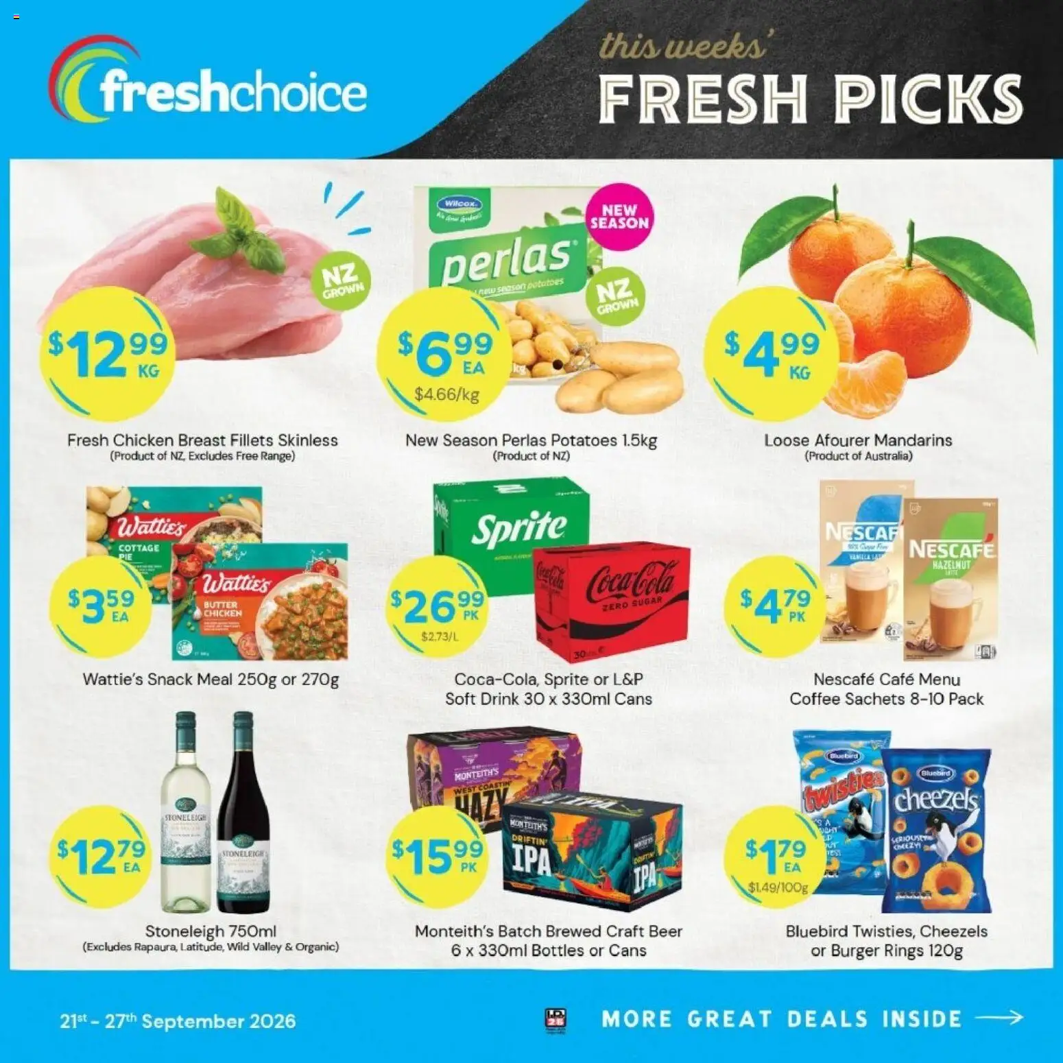 FreshChoice catalogue from 21 Sept 2026 | Page: 1