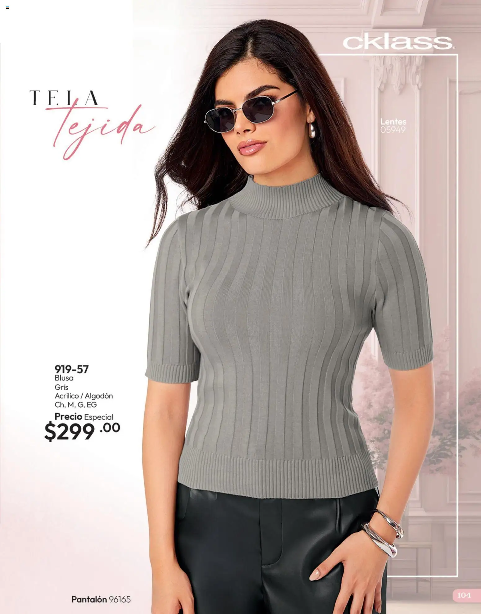 Nuevas ofertas de Cklass válidas en toda la República Mexicana desde el 11/09/2026. ¡Encuentra las mejores ofertas en Cklass catálogo Invierno! | Página: 105 | Productos: Blusa, Lentes, Algodón