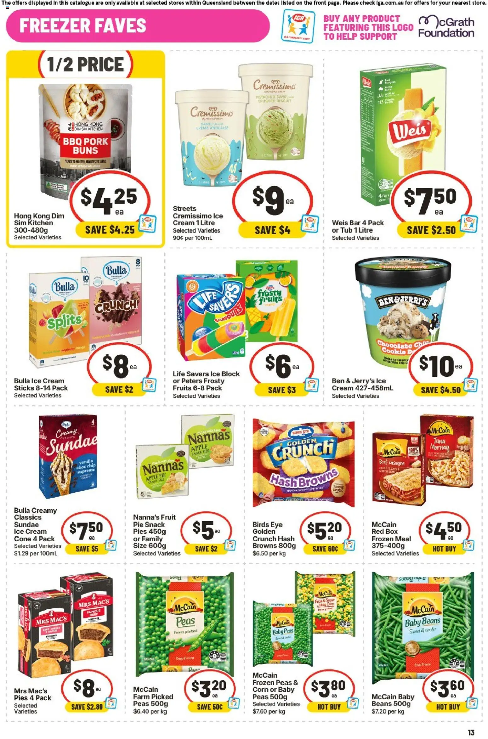 IGA catalogue - valid from 09/09/2026 | Page: 14 | Products: Box, Chocolate, Beef, Ice cream