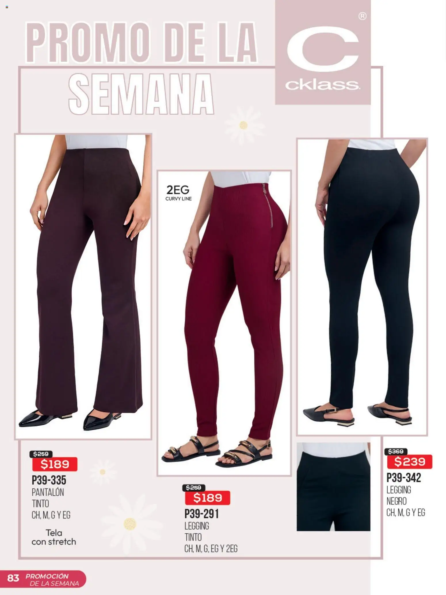 Nuevas ofertas de Cklass válidas en toda la República Mexicana desde el 13.04.2026. ¡Encuentra las mejores ofertas en Cklass catálogo Promo semanal! | Página: 84