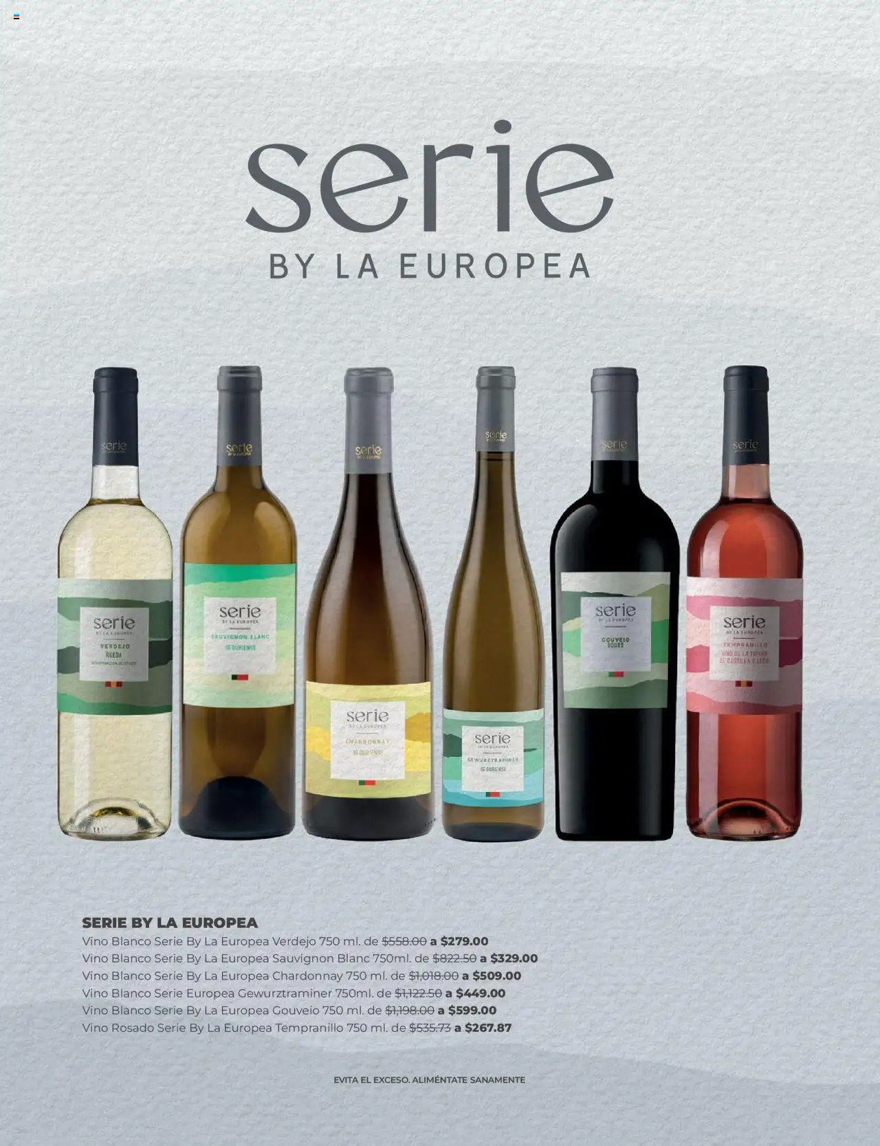 Nuevas ofertas de La Europea válidas en toda la República Mexicana desde el 22/09/2025. ¡Encuentra las mejores ofertas en La Europea catálogo! | Página: 18 | Productos: Vino blanco, Vino rosado, Tierra, Vino