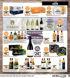 Preview of Supabarn catalogue  - valid from 29.04.2026 | Page: 11 | Products: Wine, Beer, Bourbon, Vodka