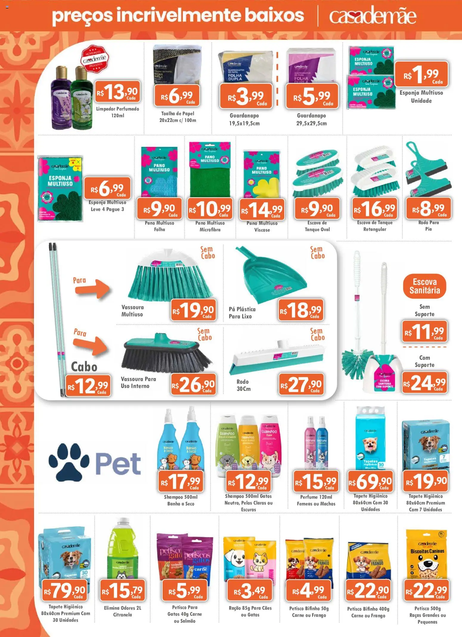 Royal Supermercados Folheto - válido de 08/09/2026 | Página: 8 | Produtos: Frango, Ração, Vassoura, Rodo