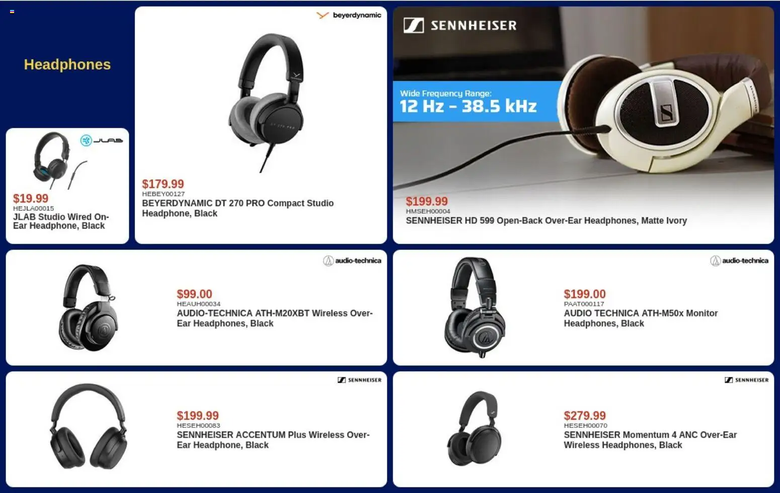 Canada Computers flyer valid from 29.05.2026 | Page: 12 | Products: Monitor, Audio, Headphones