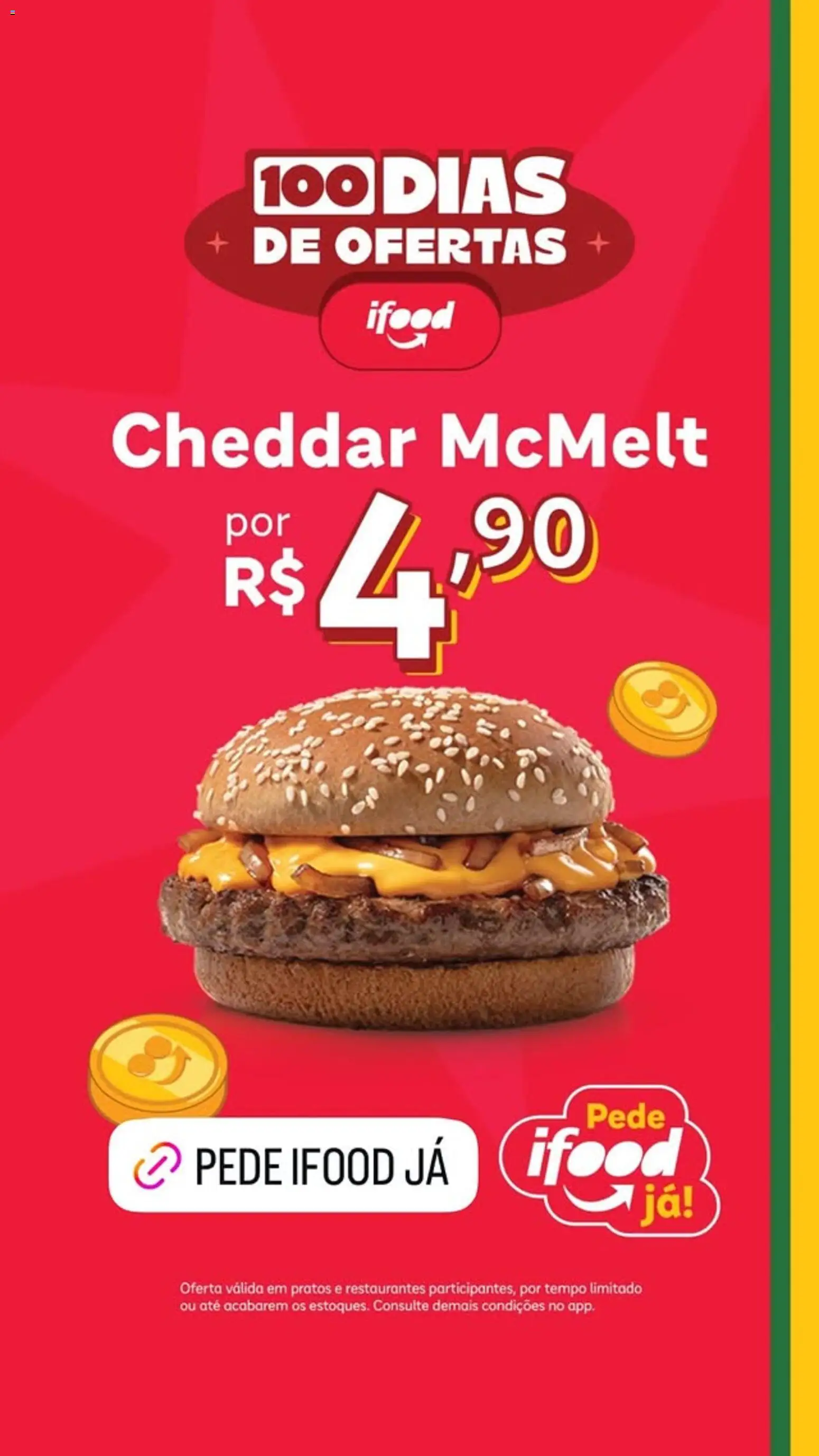 McDonald’s Folheto - válido de 11.03.2026 | Página: 10 | Produtos: Cheddar