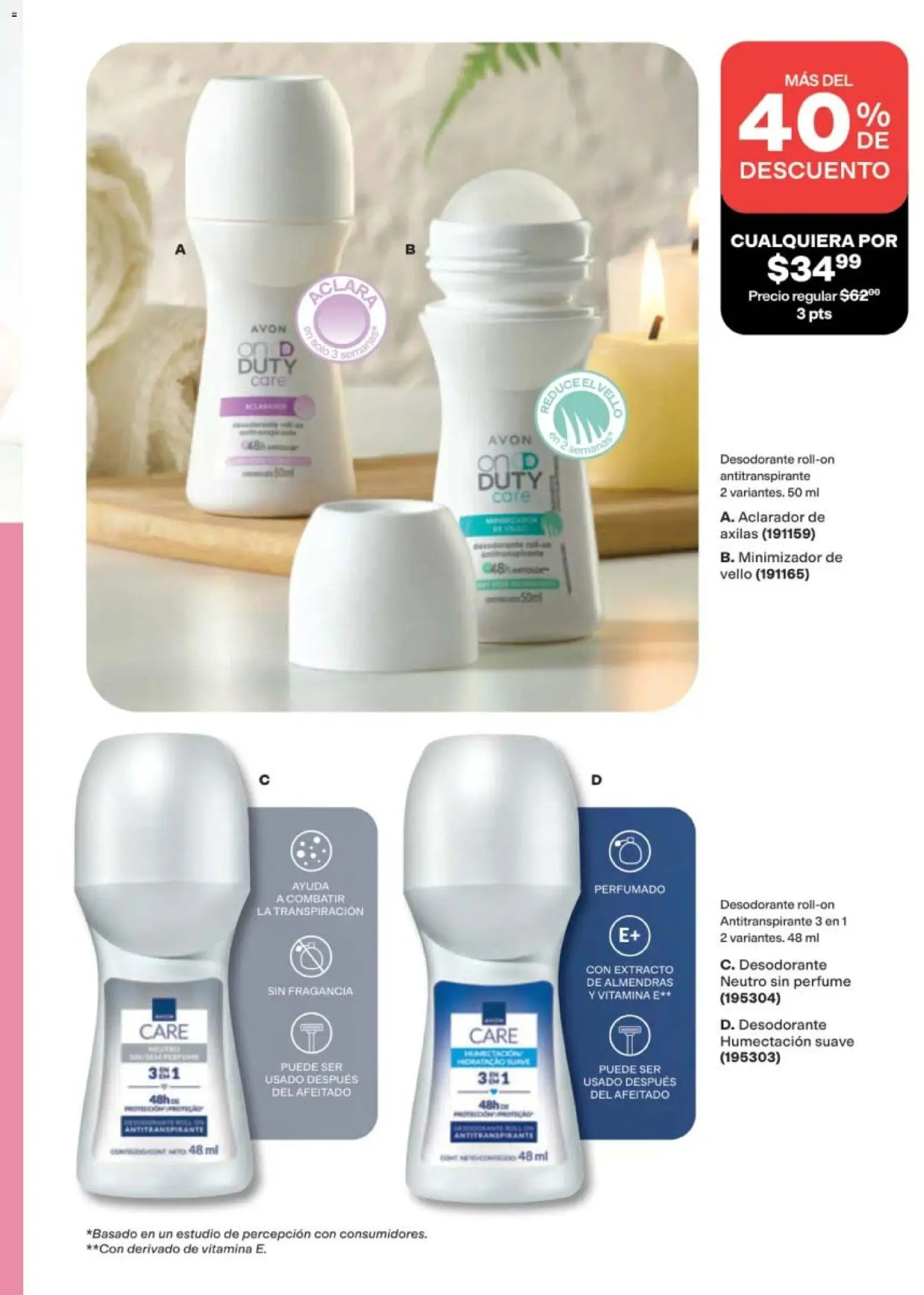 Nuevas ofertas de AVON válidas en toda la República Mexicana desde el 05/10/2026. ¡Encuentra las mejores ofertas en AVON campaña 16 2026! | Página: 146