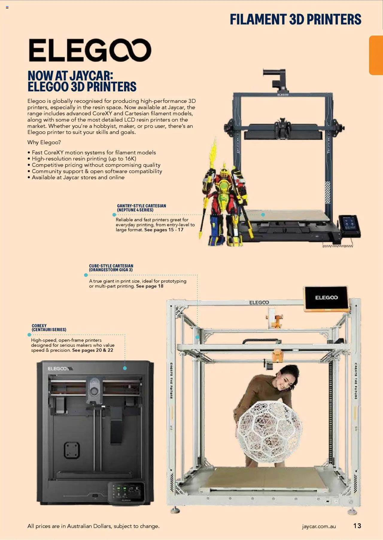 Jaycar catalogue - valid from 09/07/2025 | Page: 13 | Products: Suit, Printer