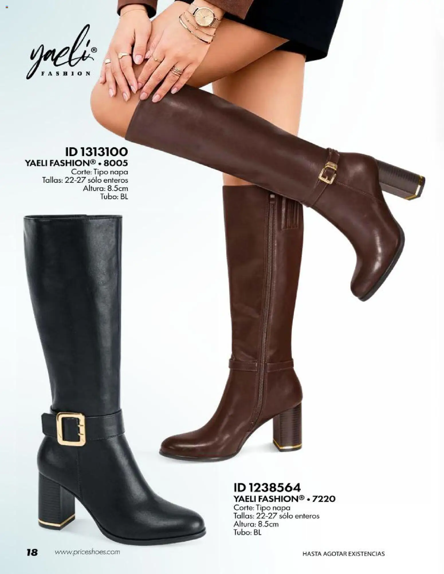 Nuevas ofertas de Price Shoes válidas en toda la República Mexicana desde el 20/10/2026. ¡Encuentra las mejores ofertas en Price Shoes catálogo Botas Largas! | Página: 4