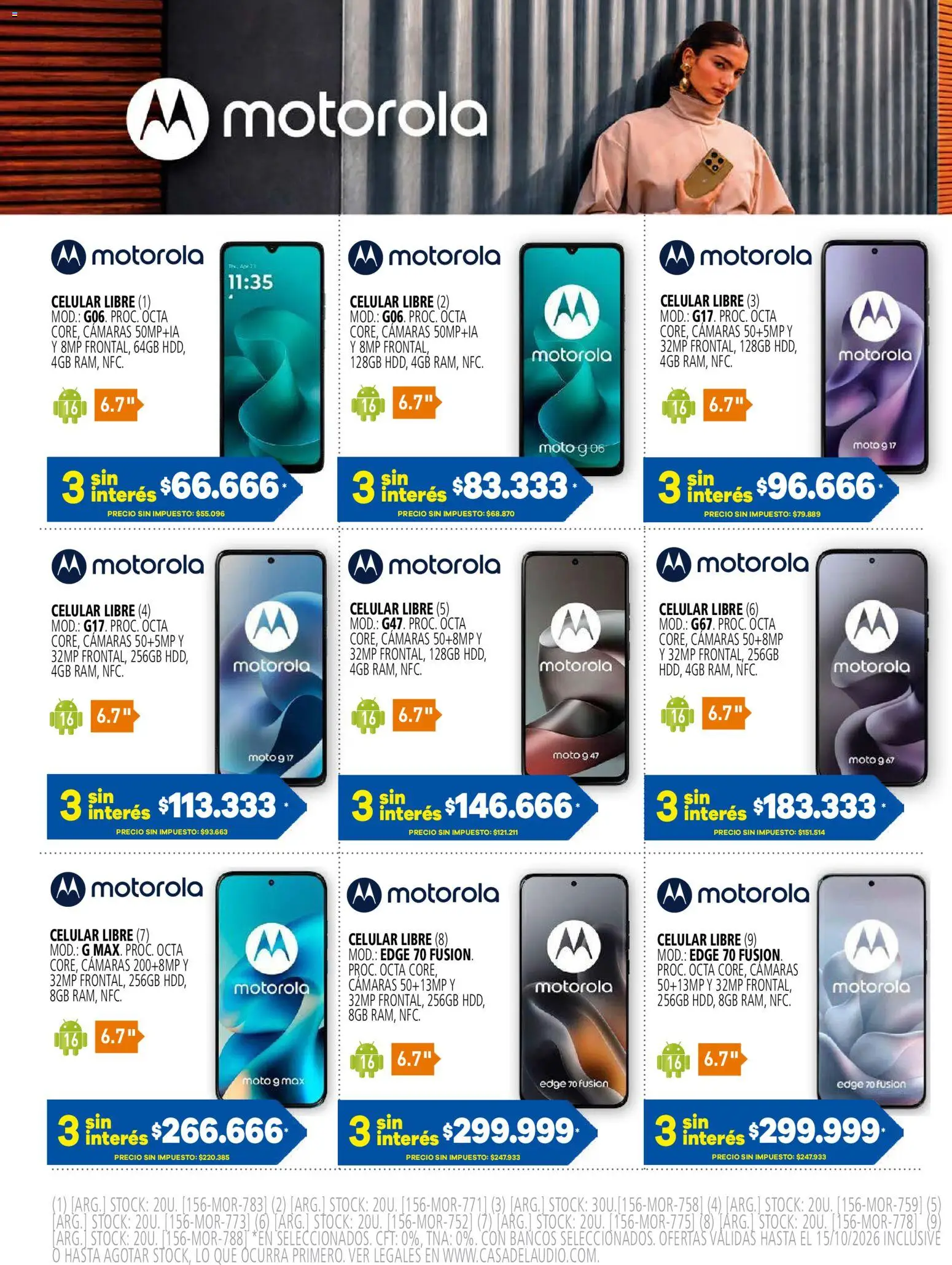 Casa del Audio catálogo │ válido desde el 01/10/2026 | Página: 15