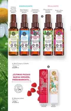 Vista previa de Yves Rocher campaña 8 2026, nuevo folleto de la tienda, válido en México a partir del 02.06.2026 | Página: 100 | Productos: Hinojo, Limón, Bálsamo
