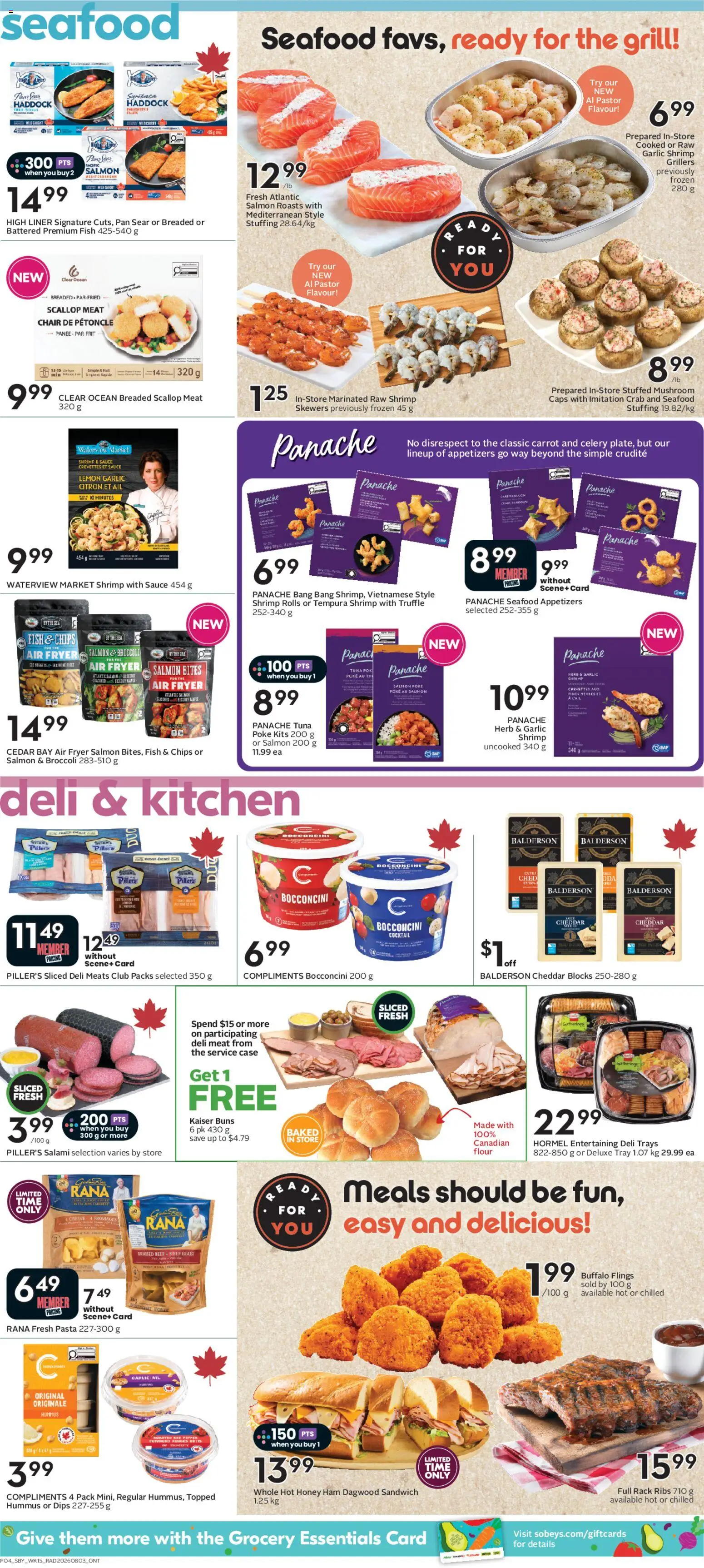 Sobeys flyer valid from Aug 6, 2026 | Page: 7