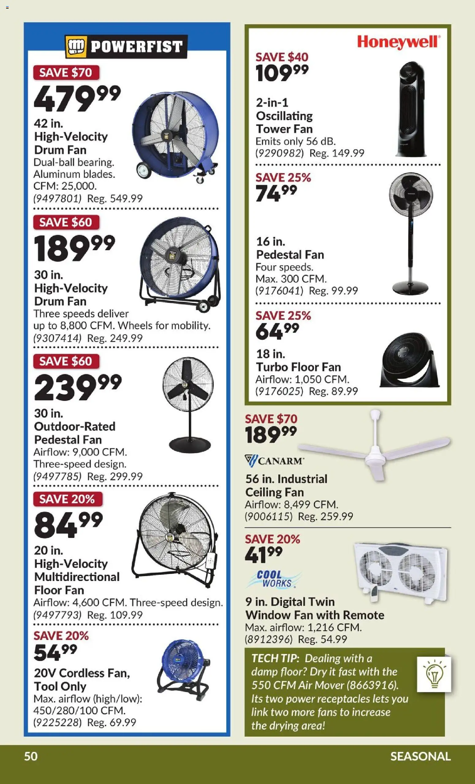 Princess Auto flyer valid from 02.06.2026 | Page: 51 | Products: Fan