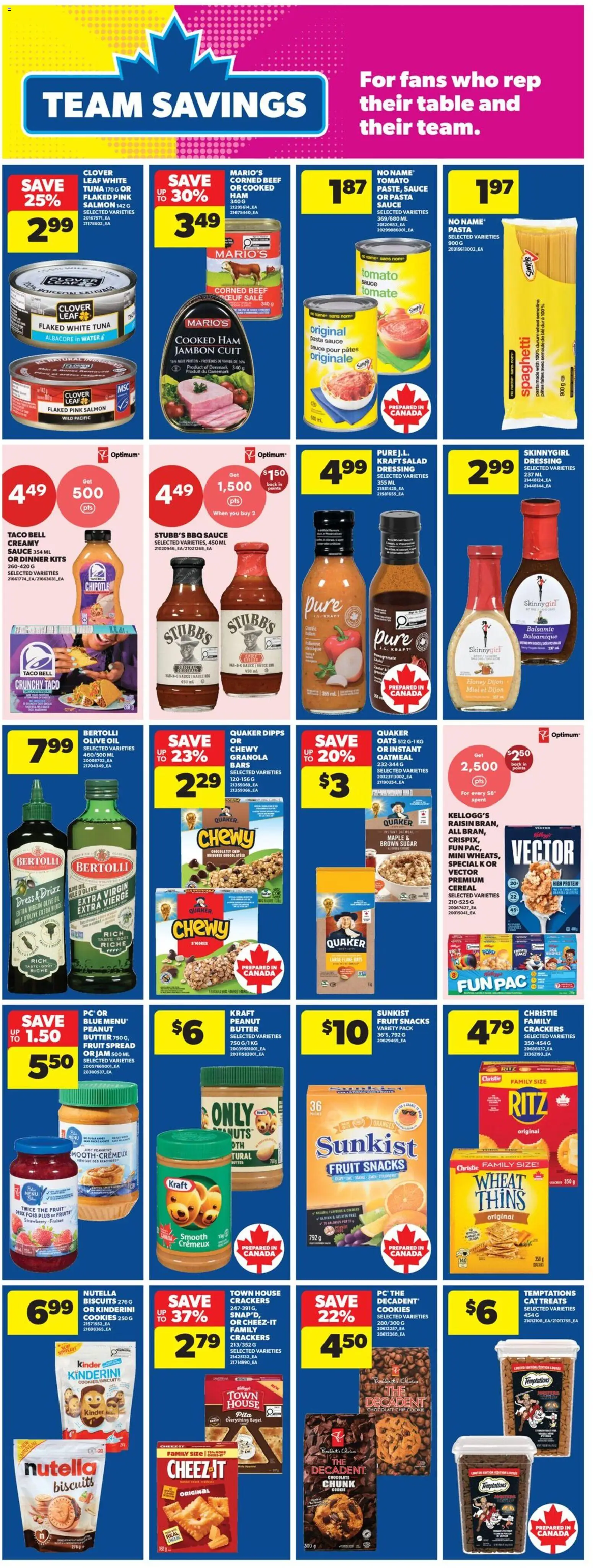 Real Canadian Superstore flyer valid from 21.05.2026 | Page: 19 | Products: Pasta, Cookies, Oil, Chocolate